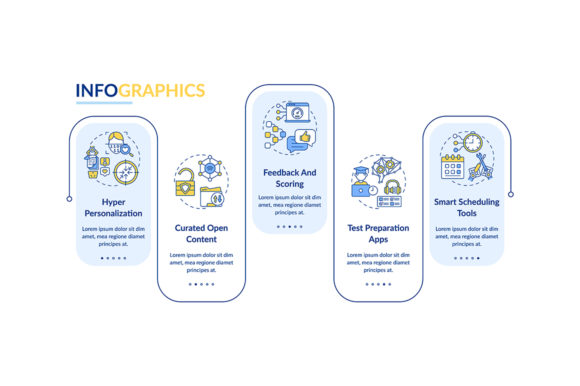 AI in Education Vector Infographic for Graphics