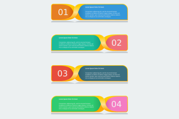 Bullet Points Style Infographic Template