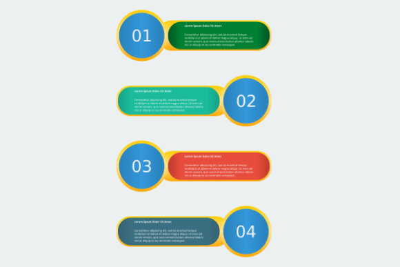 Circle Bullet Infographic Template: Graphics & Infographics Review