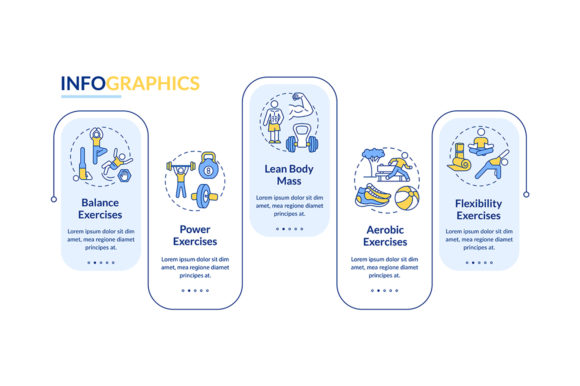 Muscle Training Vector Infographic: A Versatile Graphics Tool