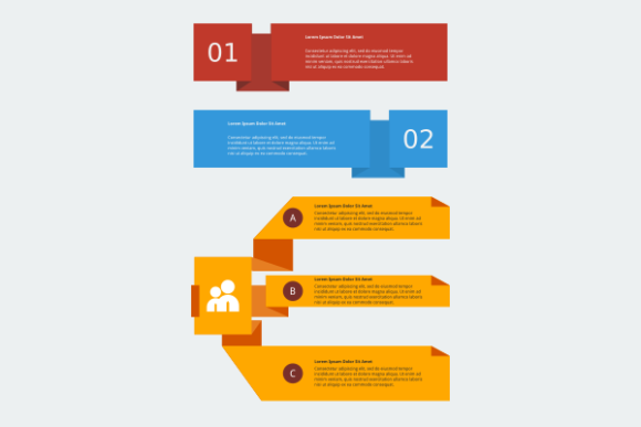 Origami Style Infographic: A Creative Graphics Asset