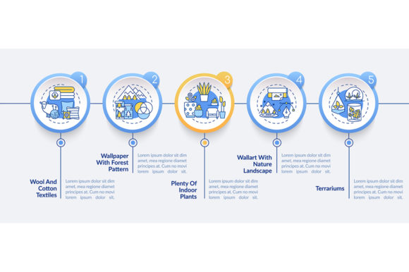 Reviewing Healthy Living Space Vector Infographic for Graphics