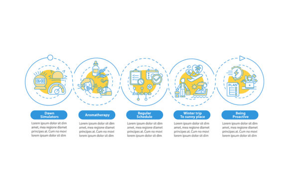 Tips to Ease Winter Blues Graphics & Infographics Review