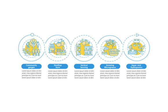 Urban Farming Vector Infographic: A Graphics Gem for Content Creators