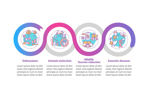 Wildlife Conservation Vector Infographic: A Versatile Graphics Tool