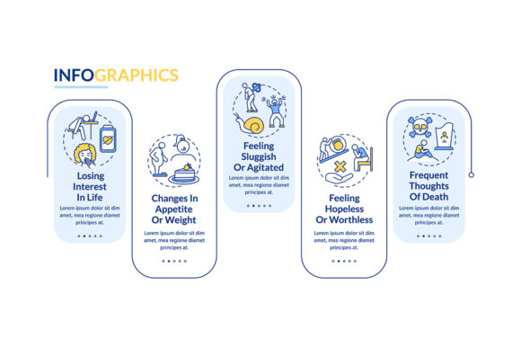 Winter Blues Symptoms Infographic: A Perfect Graphic for Local Brands