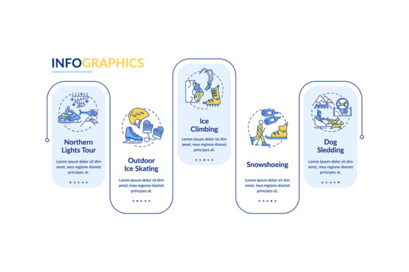 Winter Sport Activities Graphics & Infographics Review
